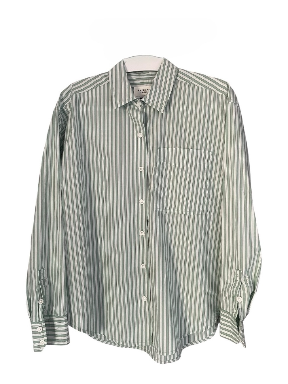 American Eagle Oversized Button Up Shirt XS